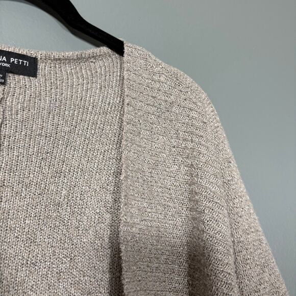 Philomena Petti Women's Oversized Cozycore Cardigan Sweater - Size Large - Open - Picture 2 of 6